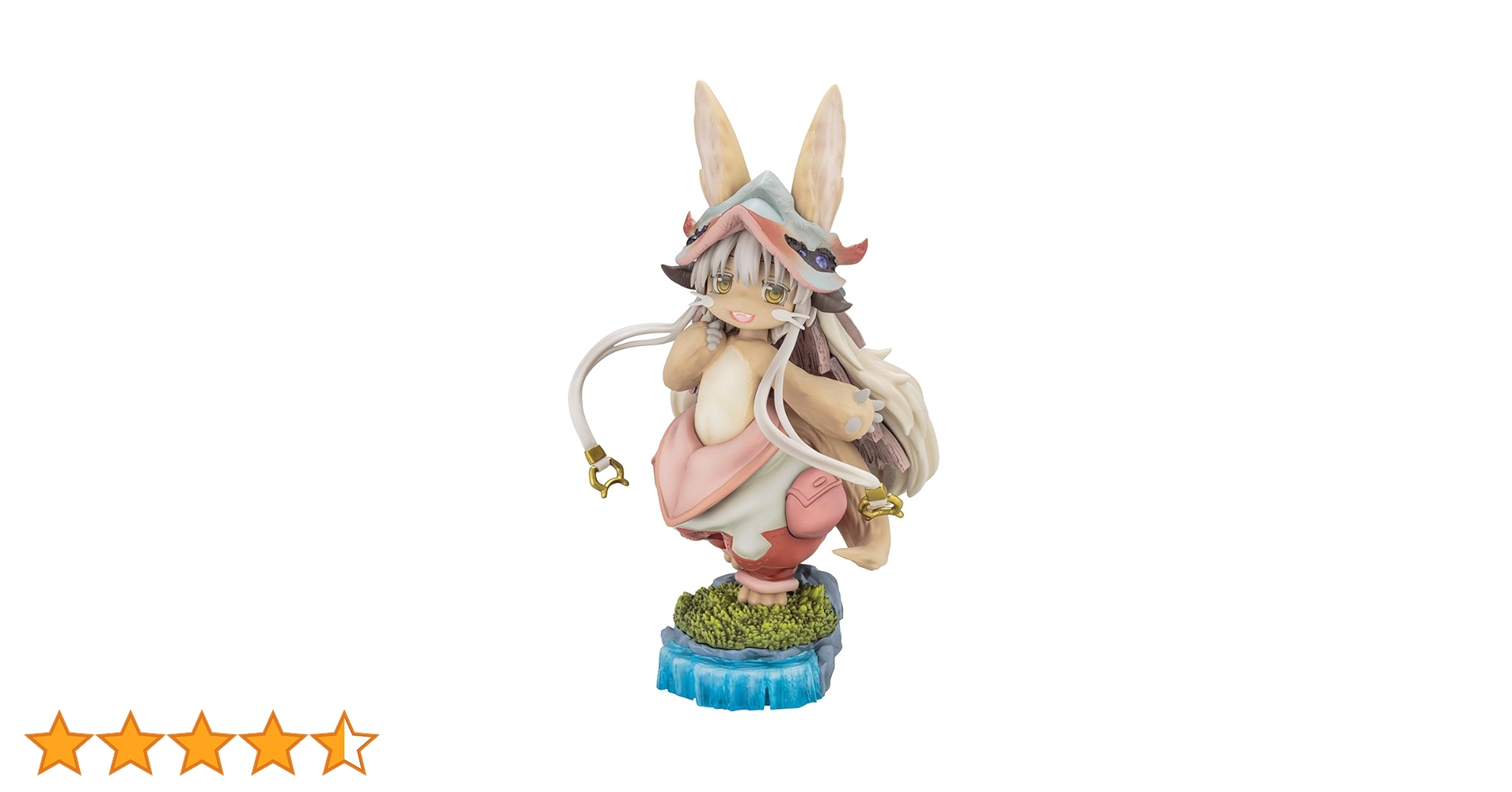 【新品未開封】メイドインアビス ナナチ フィギュア サイン入り台座付き＋オマケ メイドインアビス』 兎座ナナチ＆ミーティ フィギュア - ベル